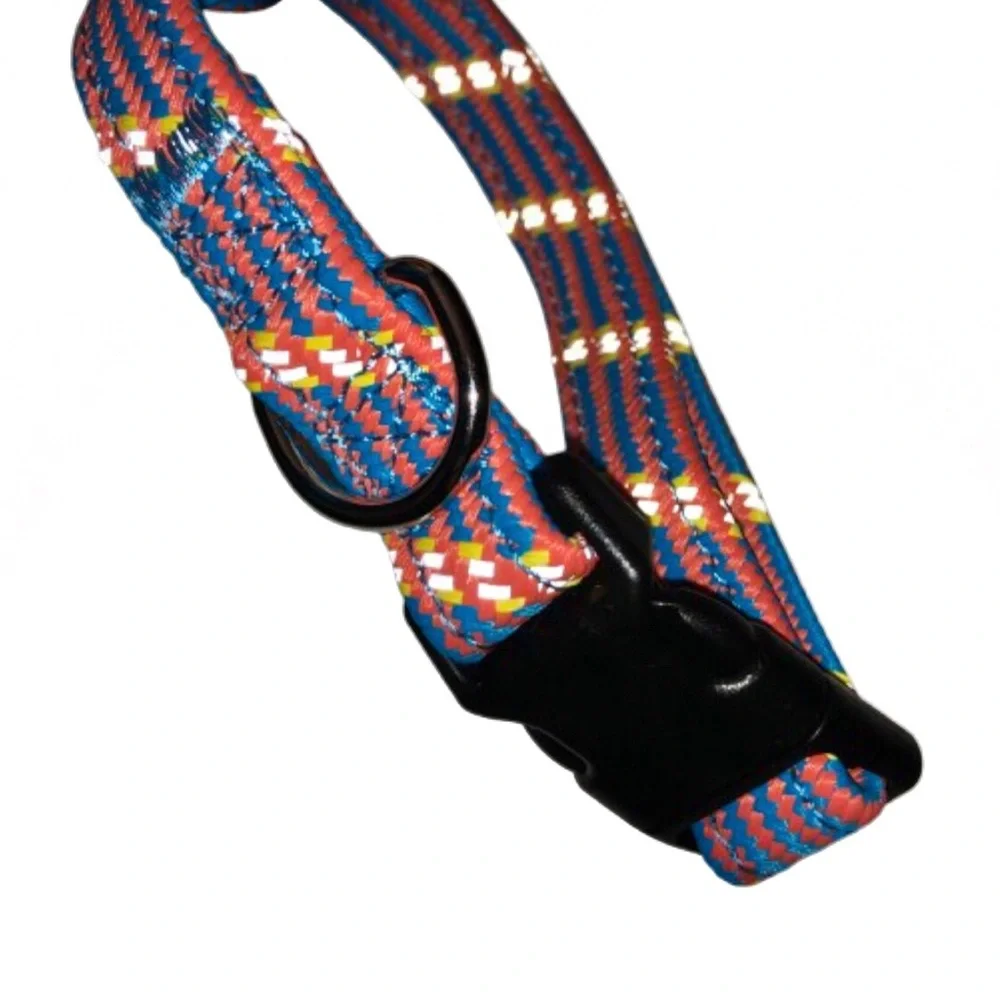 2/$20 NEW LAKE & TRAIL Reflective Dog Collar MEDIUM 15” - 21” Neck Size Pink